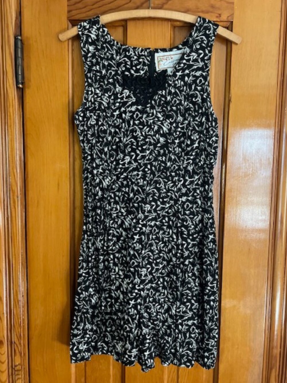 California Gold Rush Retro Black/White Romper Woman's Size Medium